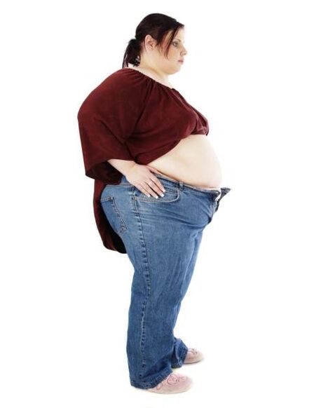 الفتاة السمينة تريد أن تفقد الوزن بسرعة